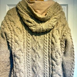 Cozy lined sweater jacket